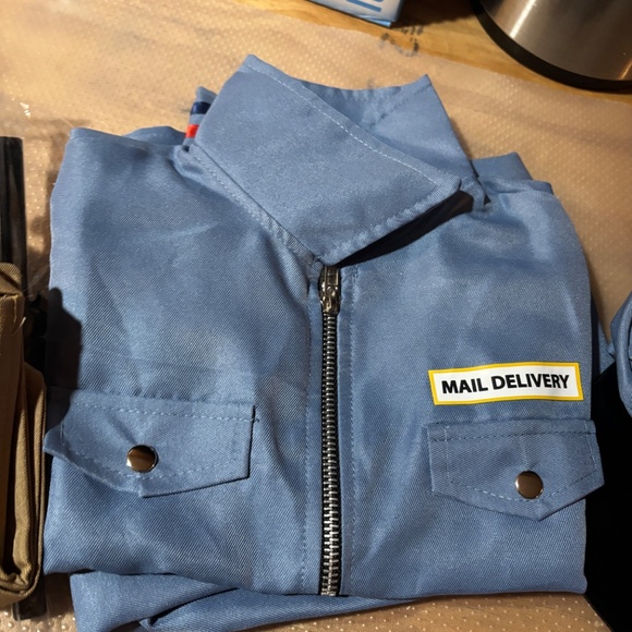 Mail Man Child Costume Set - Picture 6 of 7